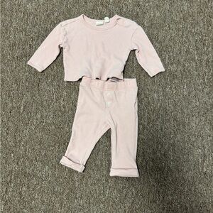 BabyGap Pink Baby Outfit Set 3/6month